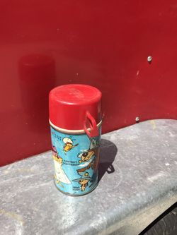 1965 Hanna Barbara ATOM ANT thermos