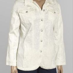 Christine Alexander 3X White Crystal's Jacket