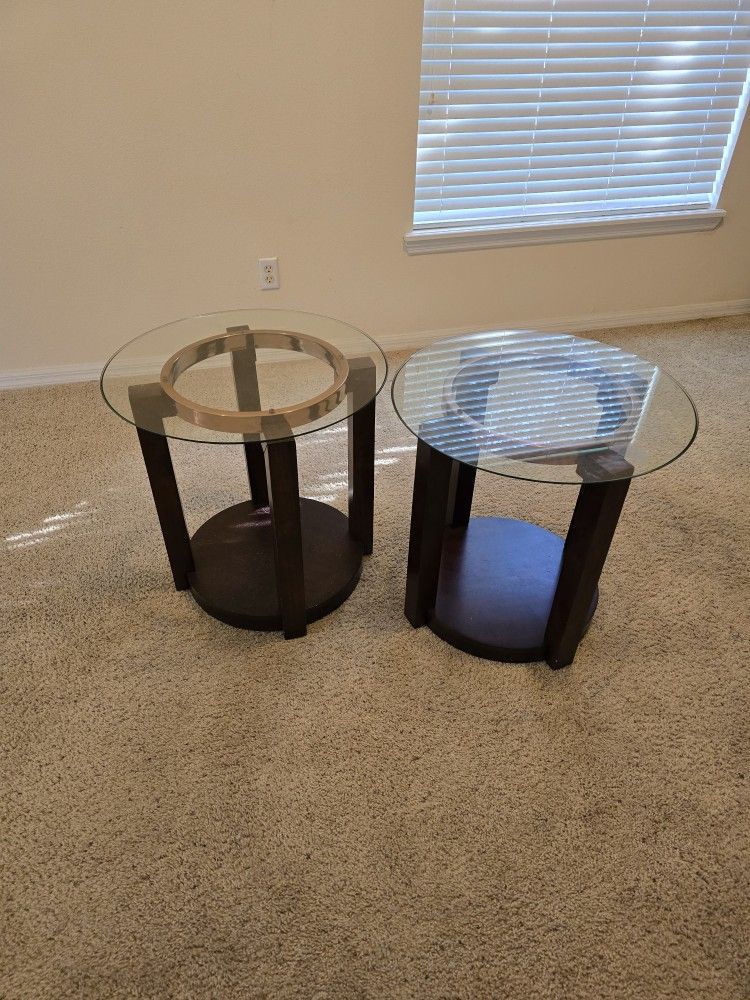 Wood End Tables