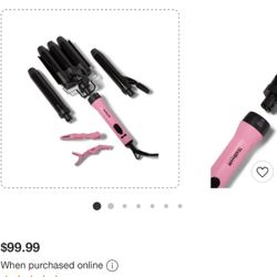 Hair Wave And Curl Iron 3 In 1 $26