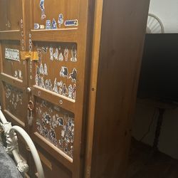 Wood Armoire