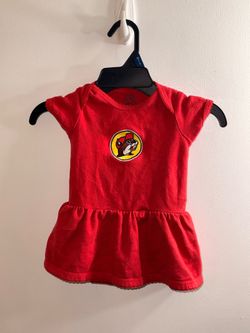 Bucee’s Girls 3/6 Month Onesie Dress