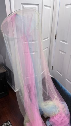 Rainbow Bed Canopy