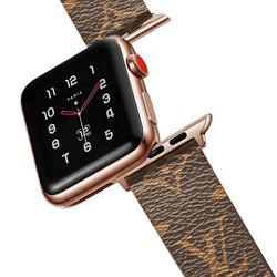 louis vuitton apple watch band 45mm