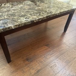 Coffee Table and End Tables