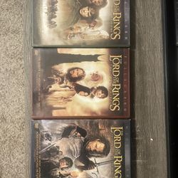 Lord of the Rings Trilogy — 3-Disc DVD Set