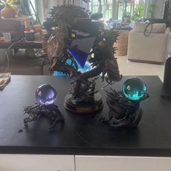 Franklin mint Clash of the time Lords dragons