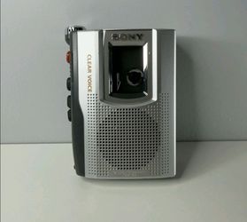 Sony handheld cassette recorder