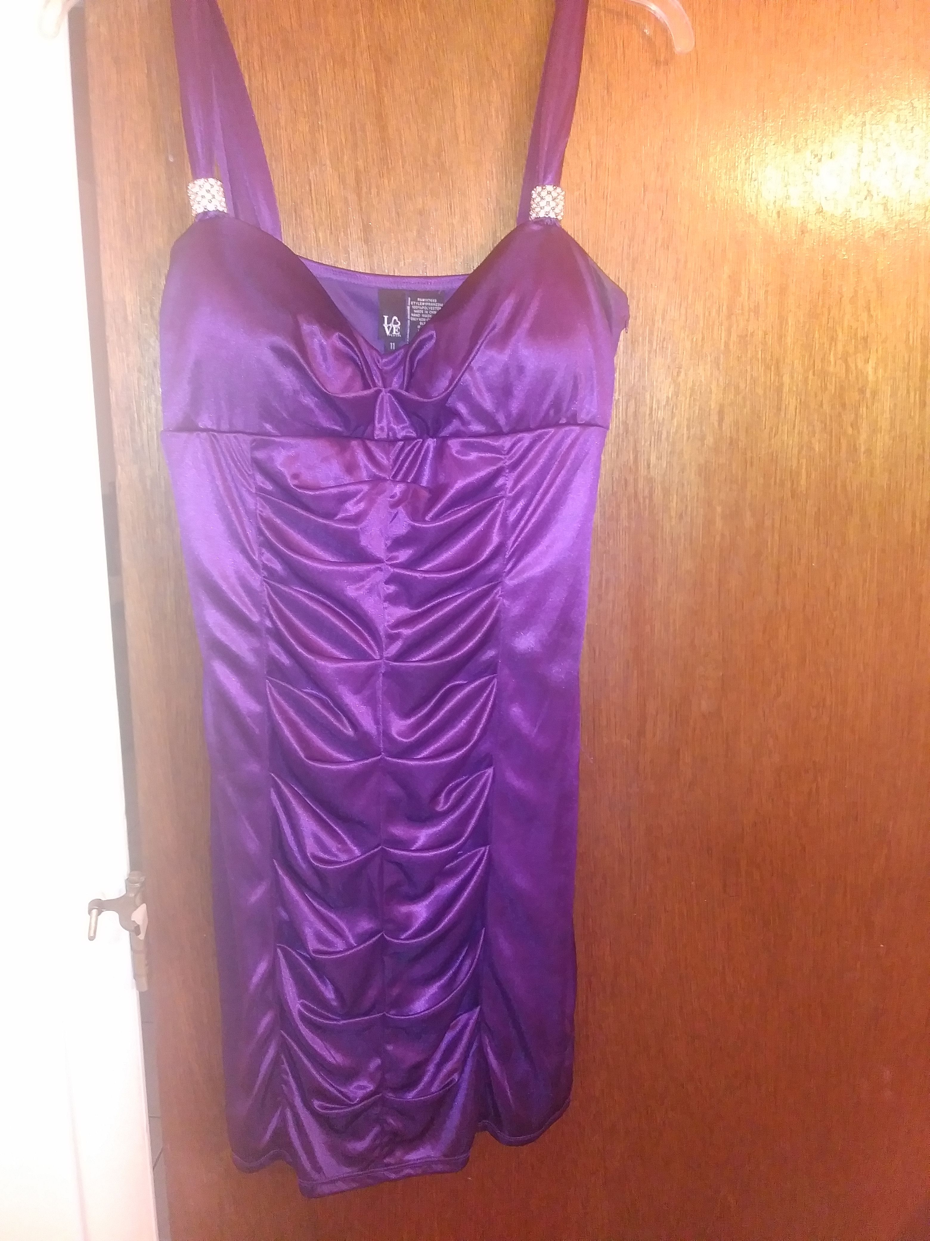 Size 11 dark purple dress