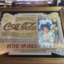 Vintage Coca Cola Mirror