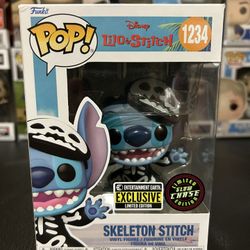 Funko Pop! Disney: Lilo & Stitch - Skeleton Stitch Glow Chase #1234