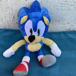 Sonic The Hedgehog Plush Stuffed Animal 12”