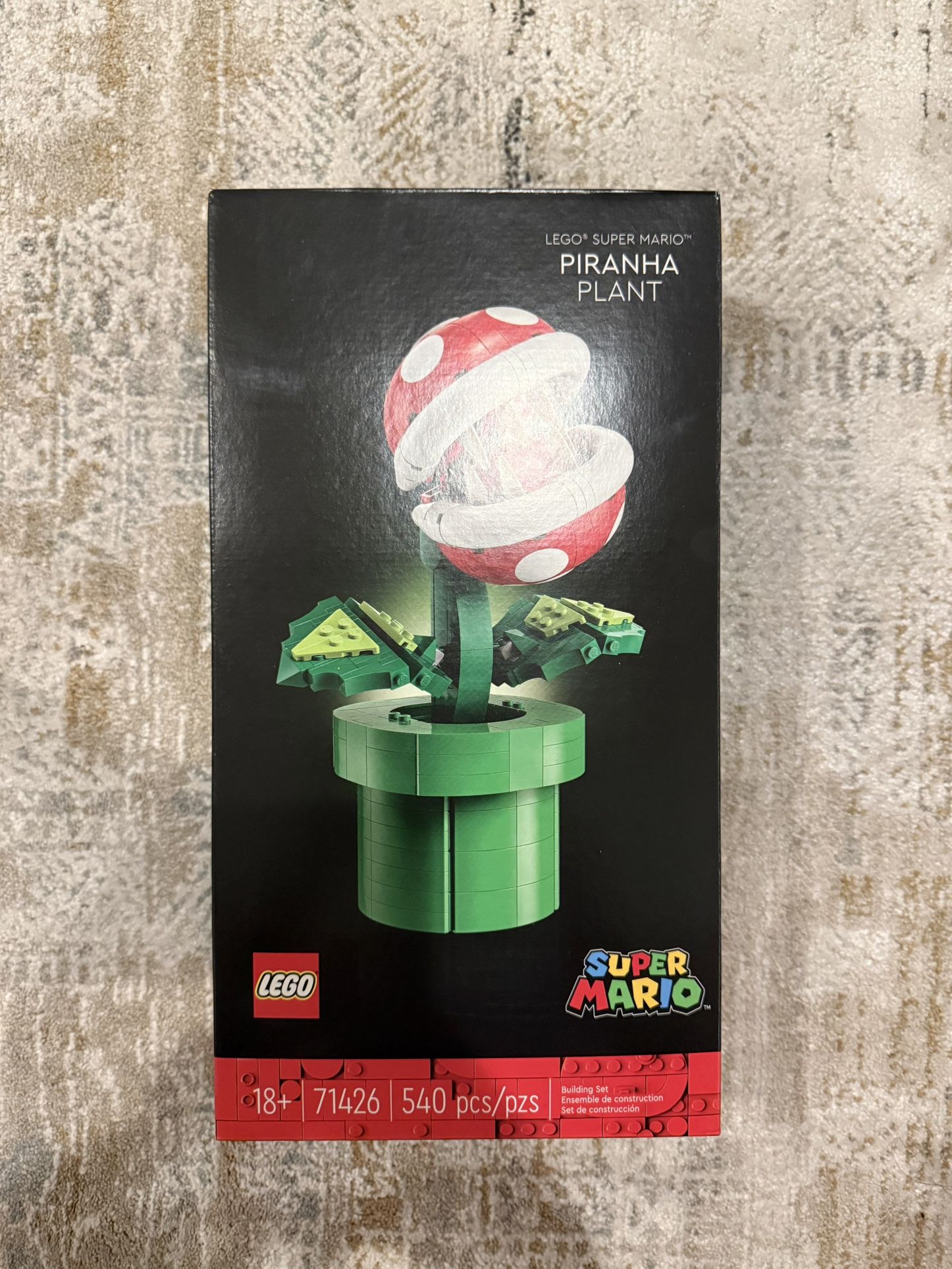 🌿 LEGO Super Mario Piranha Plant 71426 – 540 pcs | Collector’s Display Set