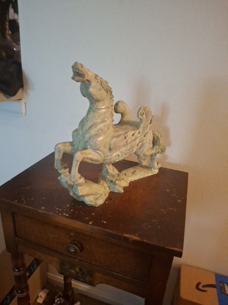 Carved Jade Horse