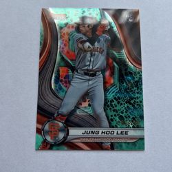 2024 Bowmans Best Jung Hoo Lee Rookie Aqua Lava SSP #189/199!