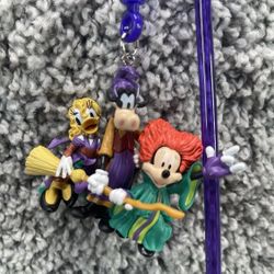 Disney Parks Halloween 2025 Hocus Pocus Sanderson Sisters Straw Clip New