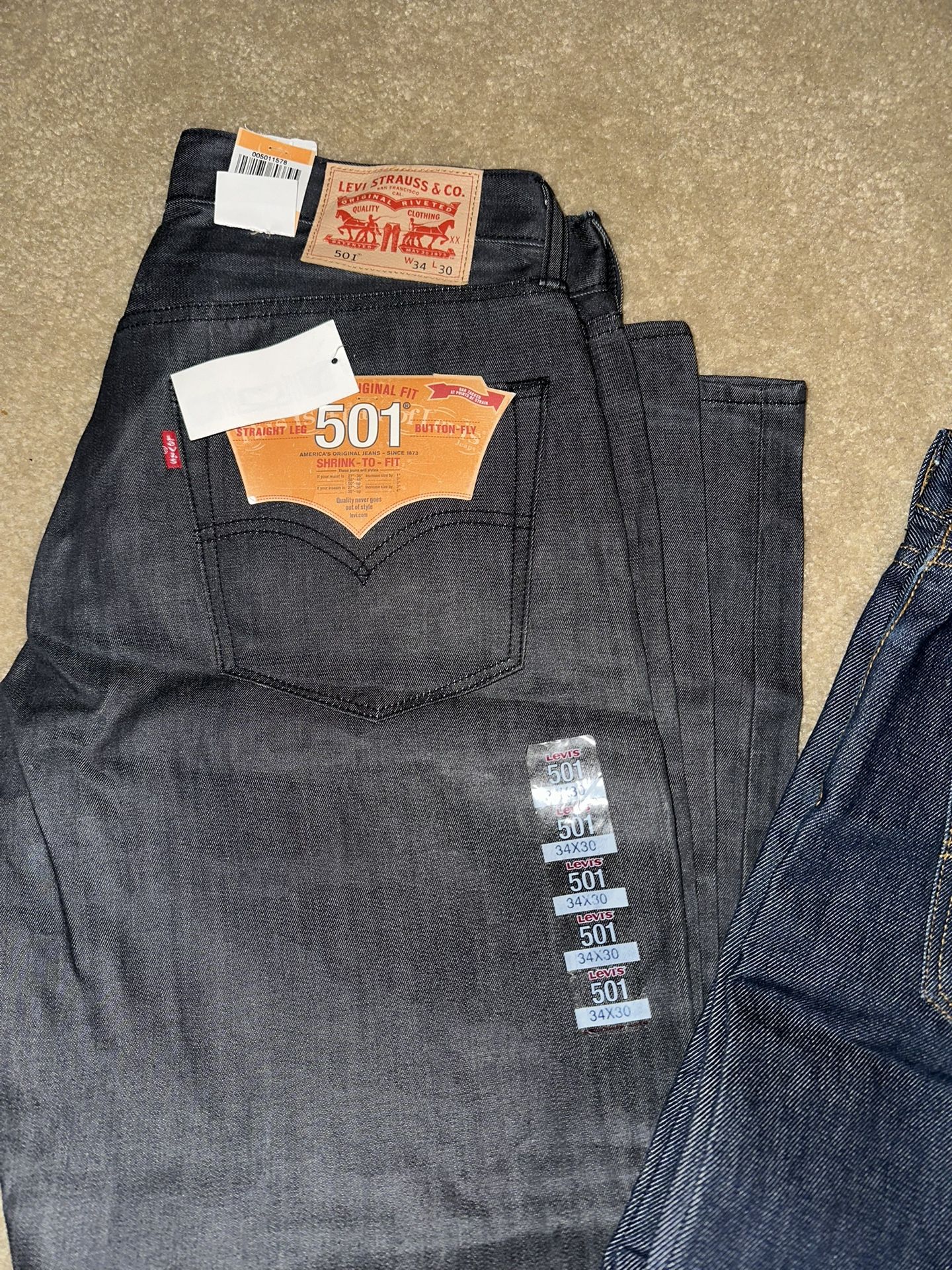 Brand New Levi’s 501 - Size 34x30