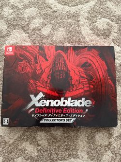 Xenoblade definitive edition  collector’s set for nintendo switch