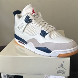 Jordan 4 X Nike Sb “navy” Size10.5