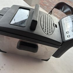 T-FAL DEEP FRYER PERFECT CONDITION FREIDORA ELÉCTRICA PERFECTO CONDICIÓN FIRME PRECIO FIRME PRICE PLEASE 