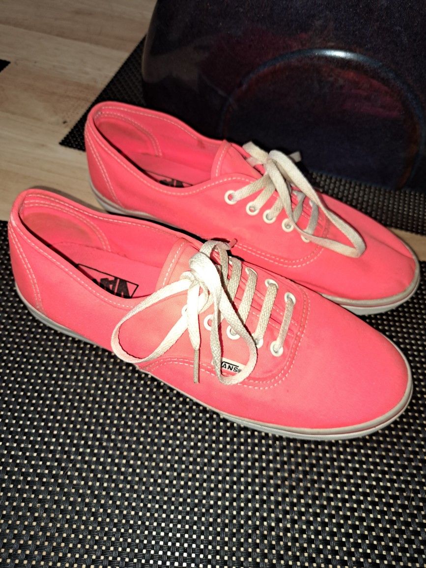 Pink Vans Sz. 8 