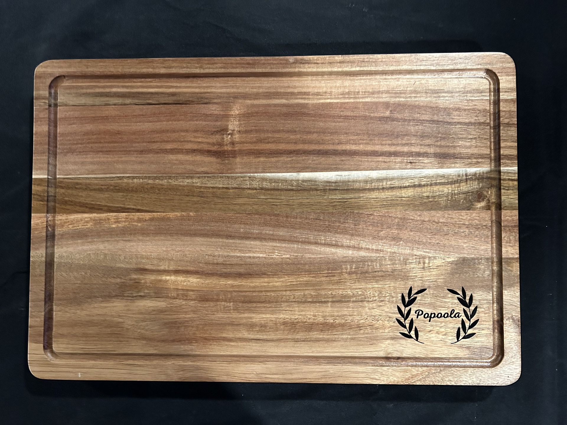 18X12X1 Custom Personalized Cutting Board (with Your Name)