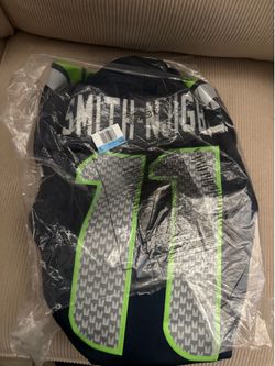 Jaxon Smith-Njigba Seattle Seahawks Nike Team Vapor F.U.S.E. Stitched Limited Jersey - College Navy