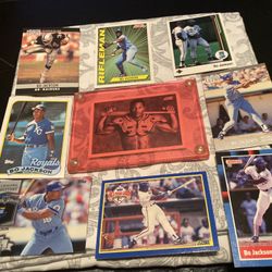 Bo Jackson trading Cards