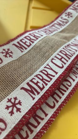 Gorgeous Christmas Ribbon.