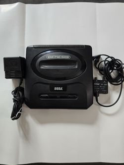 Sega Genesis Model 2 Console With Hookups And 6 Button Controller
