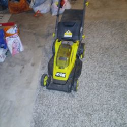 Ryobi Battery Mower