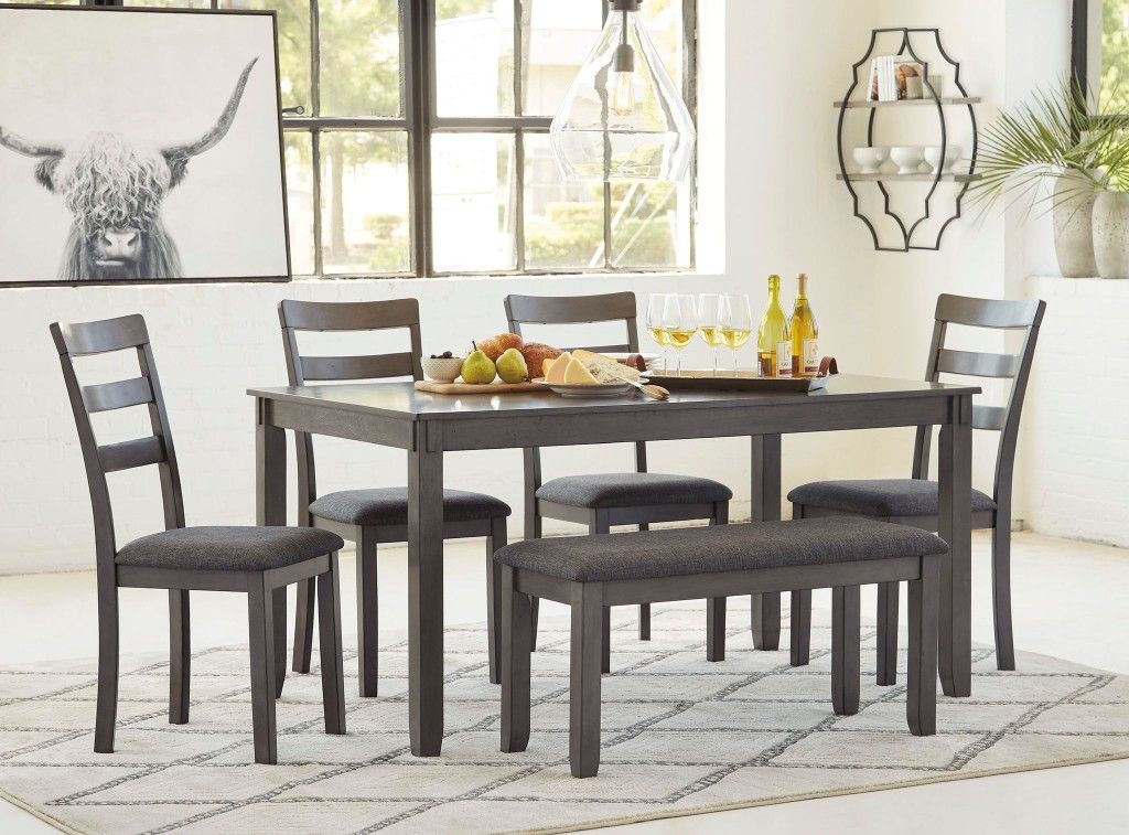 Dining Table 4 Chairs And Bench NO Credit Needed