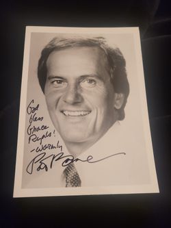 Autographed Photo Of PAT BOONE
