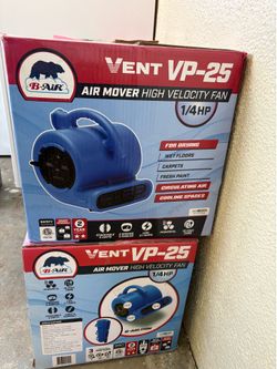 Air mover floor dryer