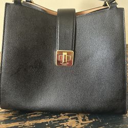 New Large Black Leather Kate Spade 