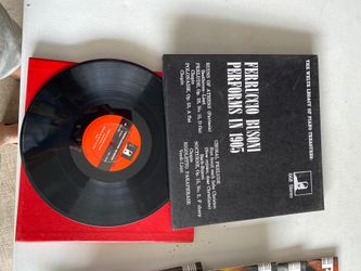 fettuccini Busoni Performs in 1905