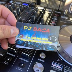 Fechas Disponibles Con Dj Baca 