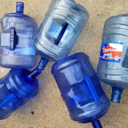 5 water Machine Bottles