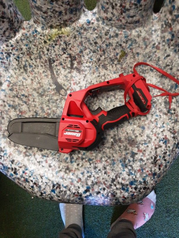 Bauer Mini 20 Volt Chainsaw No Battery