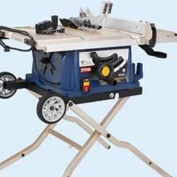 10 Inch Ryobi Portable Table Saw 