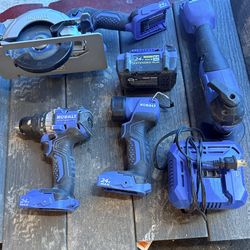 4 piece Kobalt tool set