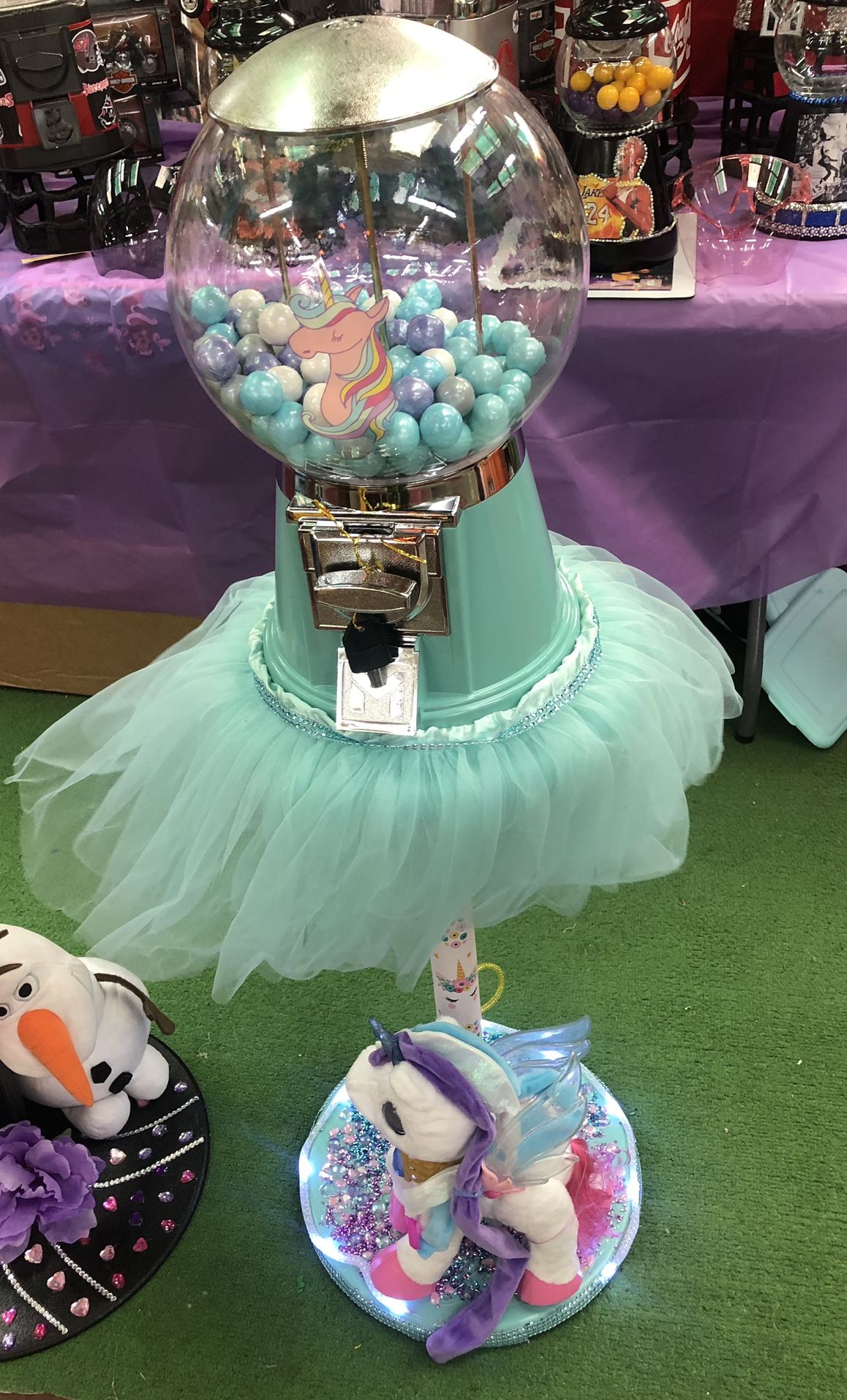 Unicorn Gumball Machine