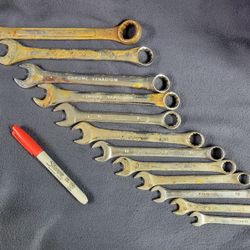 12 Piece Metric Combination Wrenches