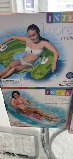 Pool floats brand new in sealed box’s