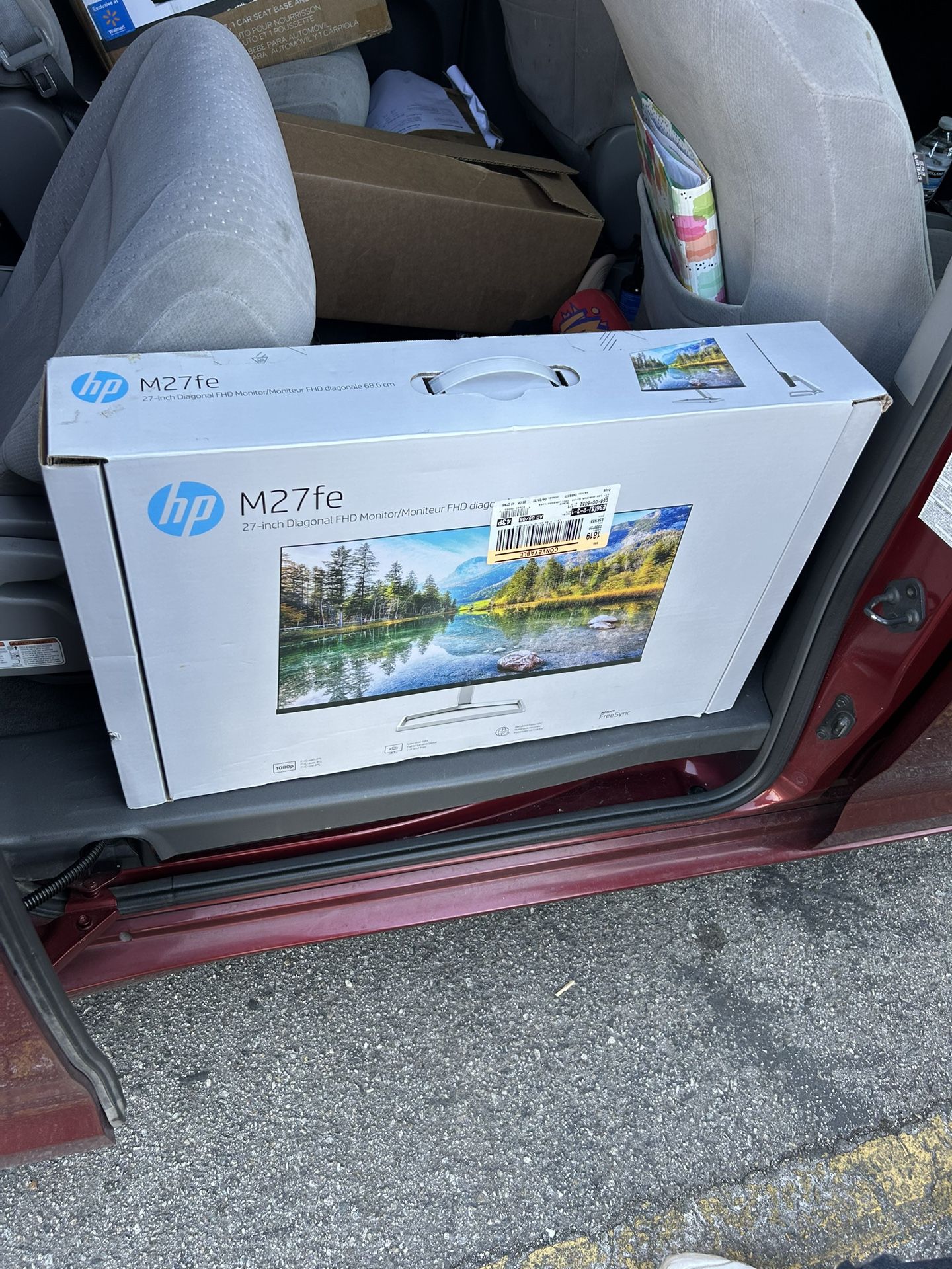 HP Diagonal FHD Monitor 27inch