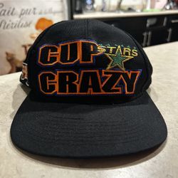 VINTAGE NHL DALLAS STARS HAT CUP CRAZY