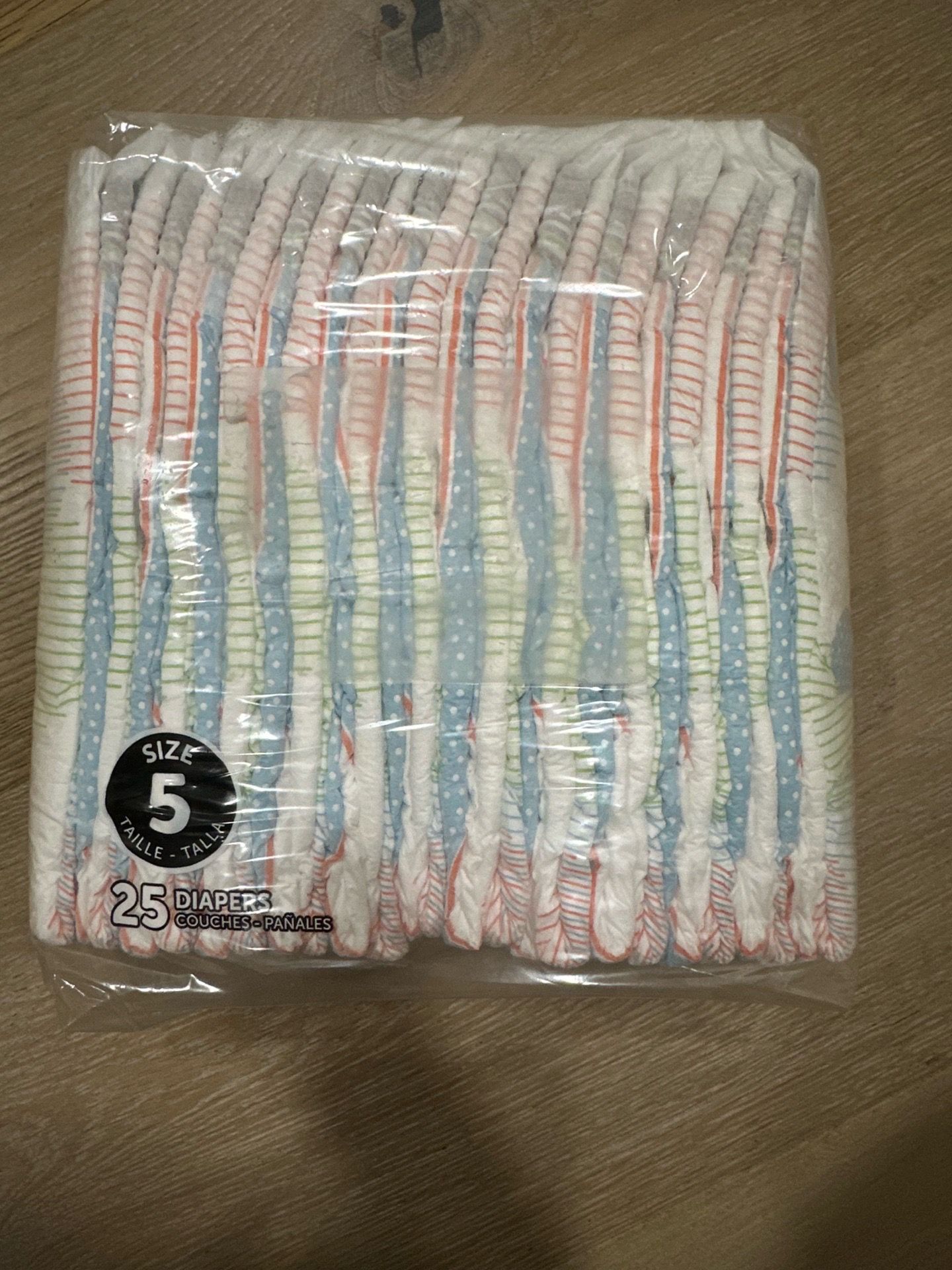 Diapered Size 5 (25 count)