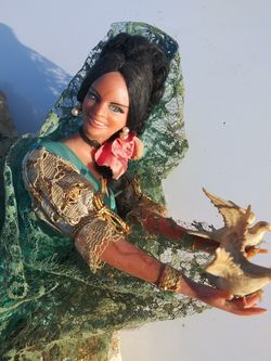 SPANISH FLAMENCO DANCER DOLL