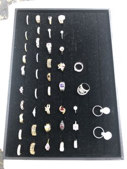 Silver rings for sale