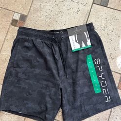 NWT Spyder Men’s Swim Trunks Size XL